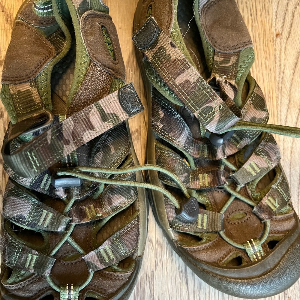 Keen Big Kids Camouflage Outdoor Sandal - Picture 4 of 6